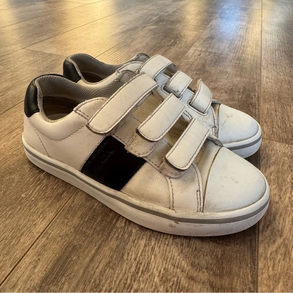 Prada Kids' Toddler Leather Low Top Sneakers - White - Size: 2 or 2.5 - Picture 3 of 14